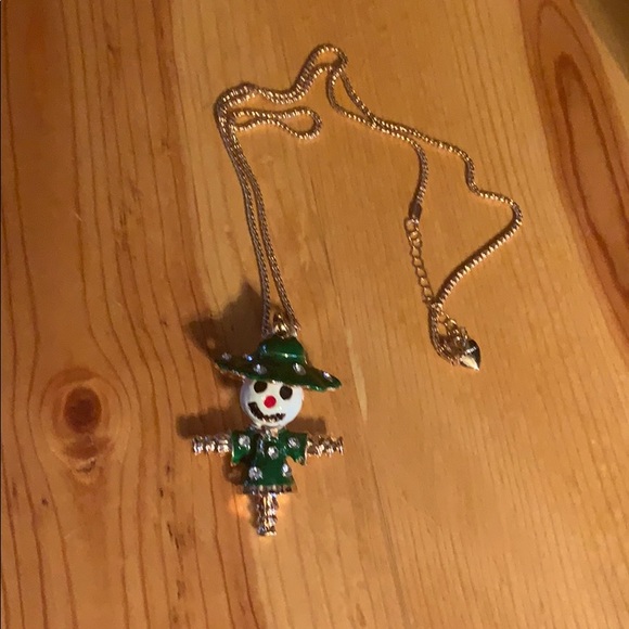 ❌SOLD❌Betsey Johnson Scarecrow Necklace - Picture 3 of 5